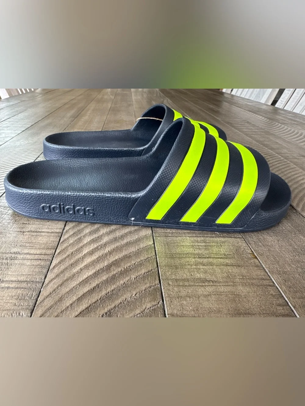 adidas Aqua Slide Pool Slide Sandals Men’s Size 12